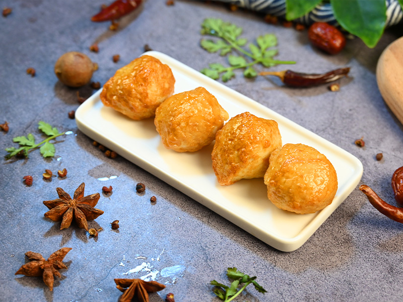 イカ団子揚(yáng)げ