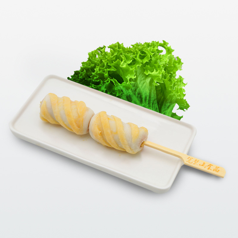 おでんの単品（ねじねじ魚卵入り小判揚(yáng)）